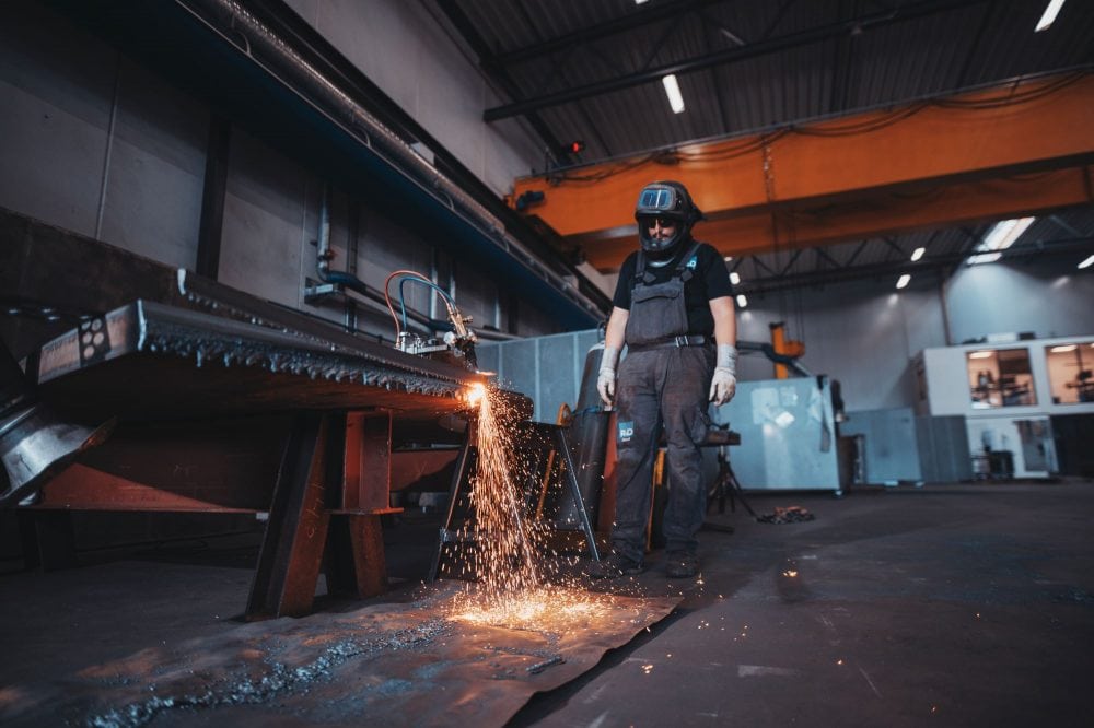 Steel employee