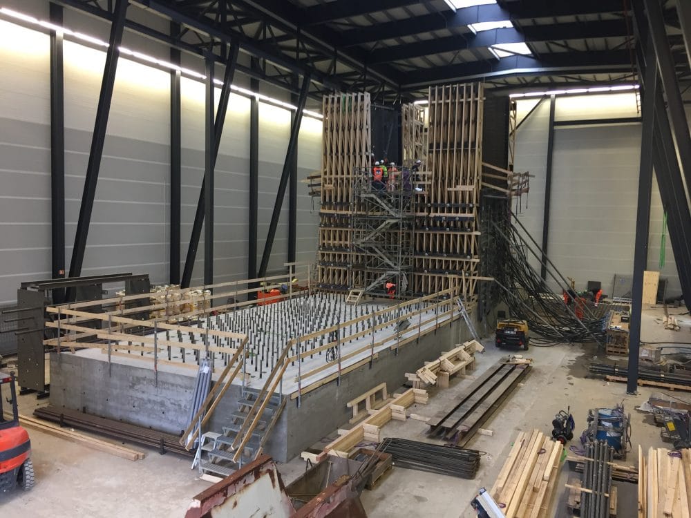 EUDP Nacelle test bench foundation