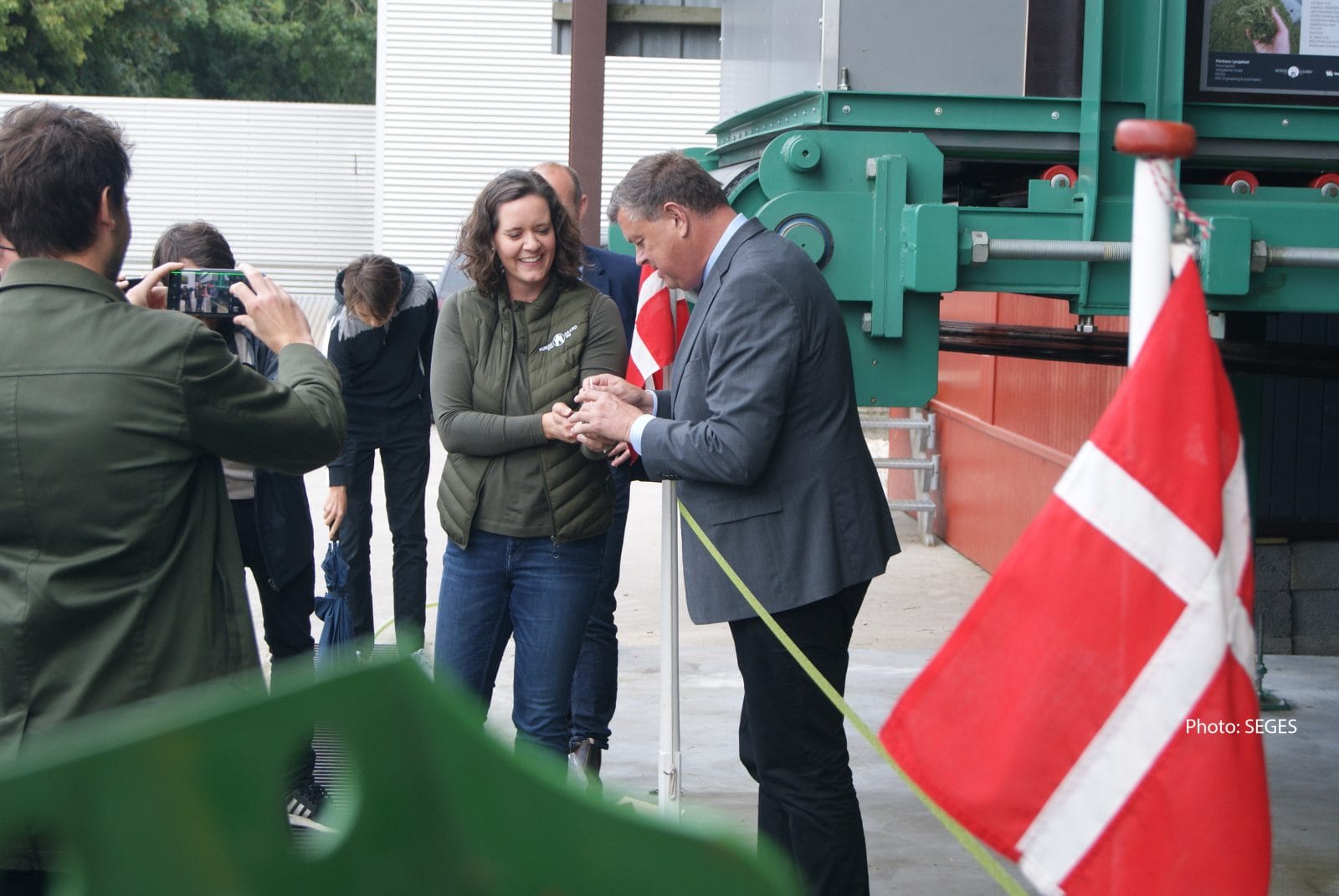 Denmark's first grass protein factory is now in operation R&D